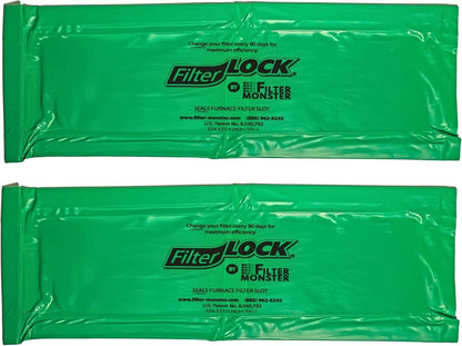 FilterLock Furnace Filter Slot Seal – Magnetic Cover for Any 1” Furnace...