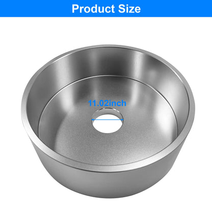 Wheel Balancer Large Truck Rim Spacer Backing Plate - 28mm Shaft Coats-Sliver