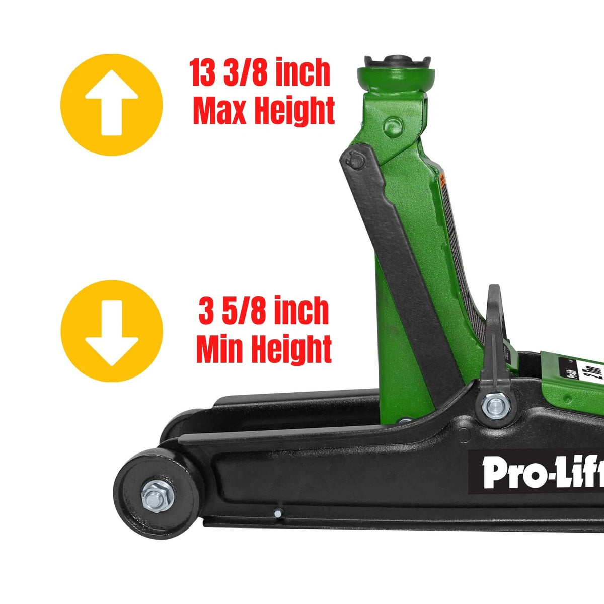 Pro-LifT F-757G 2 Ton Floor Jack - Car Hydraulic Trolley 2 TON, Green
