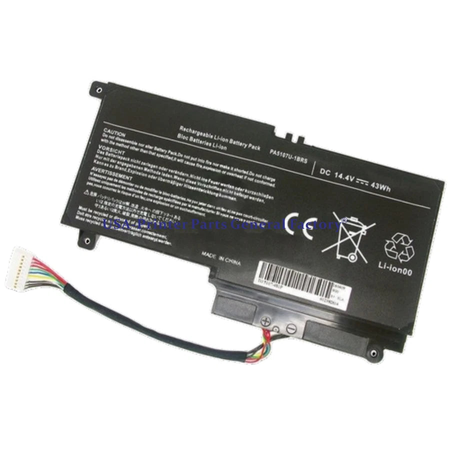 PA5107U-1BRS 14.4V 43Wh Battery For Toshiba Satellite L40D L50 L45 Series