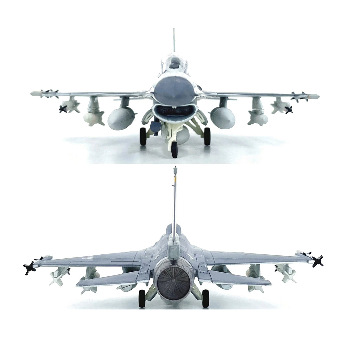 F-16D Falcon Jet Fighter Aircraft Diecast Model 1:72 Scale Alloy 21cm Length