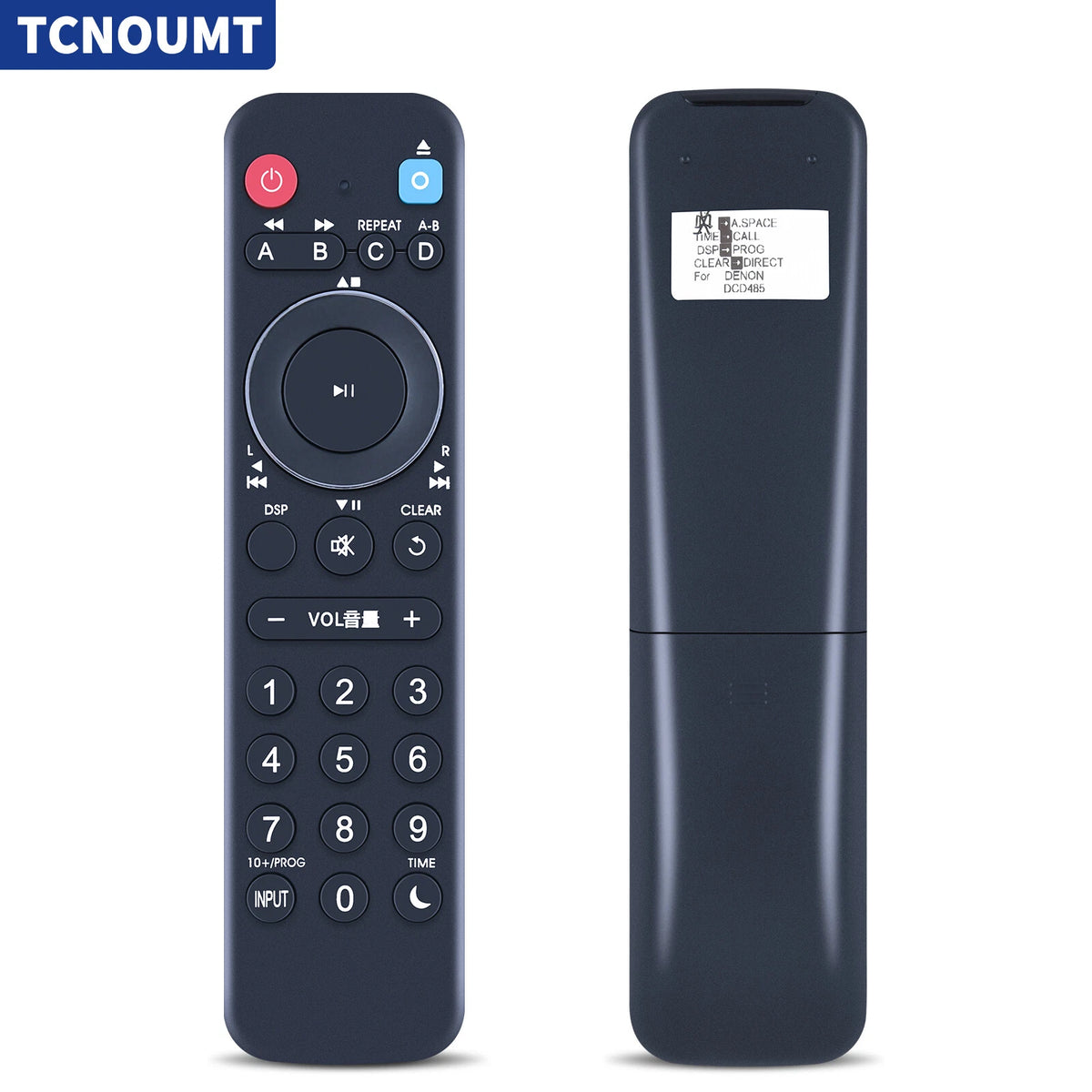 RC-266 Replace Remote Control For Denon CD Player DCD-315 DCD-485 DCD-635