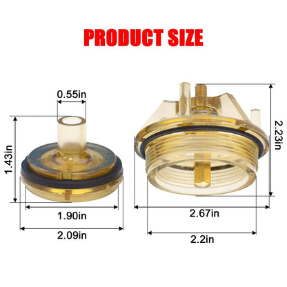 Bonnet and Poppe Repair Kit 905212 for Febco 765-1 Inch & 1-1/4...