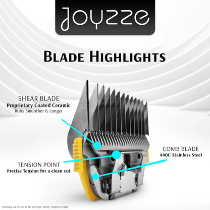 JOYZZE Raptor/Falcon Series A Wide Blade - Professional 7FW (3 mm), White
