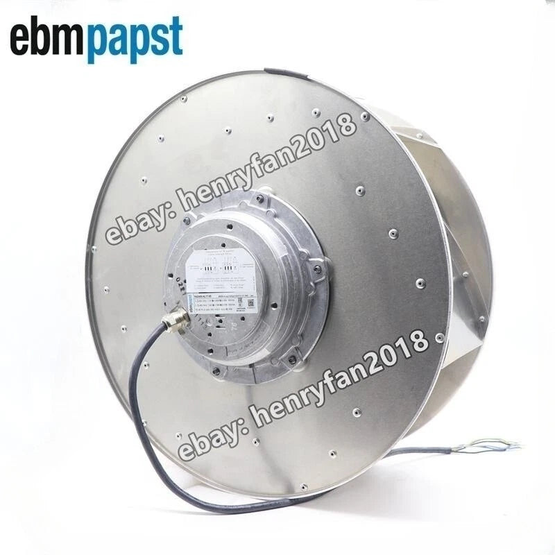 Ebmpapst R4D400-AL17-05 AC 400/480V 450/740W Centrifugal Cabinet Cooling Fan