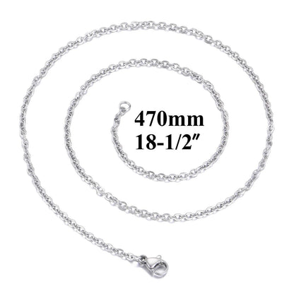 30 Pack 18 Inch Necklace Chain Stainless Steel 18 Inches,
