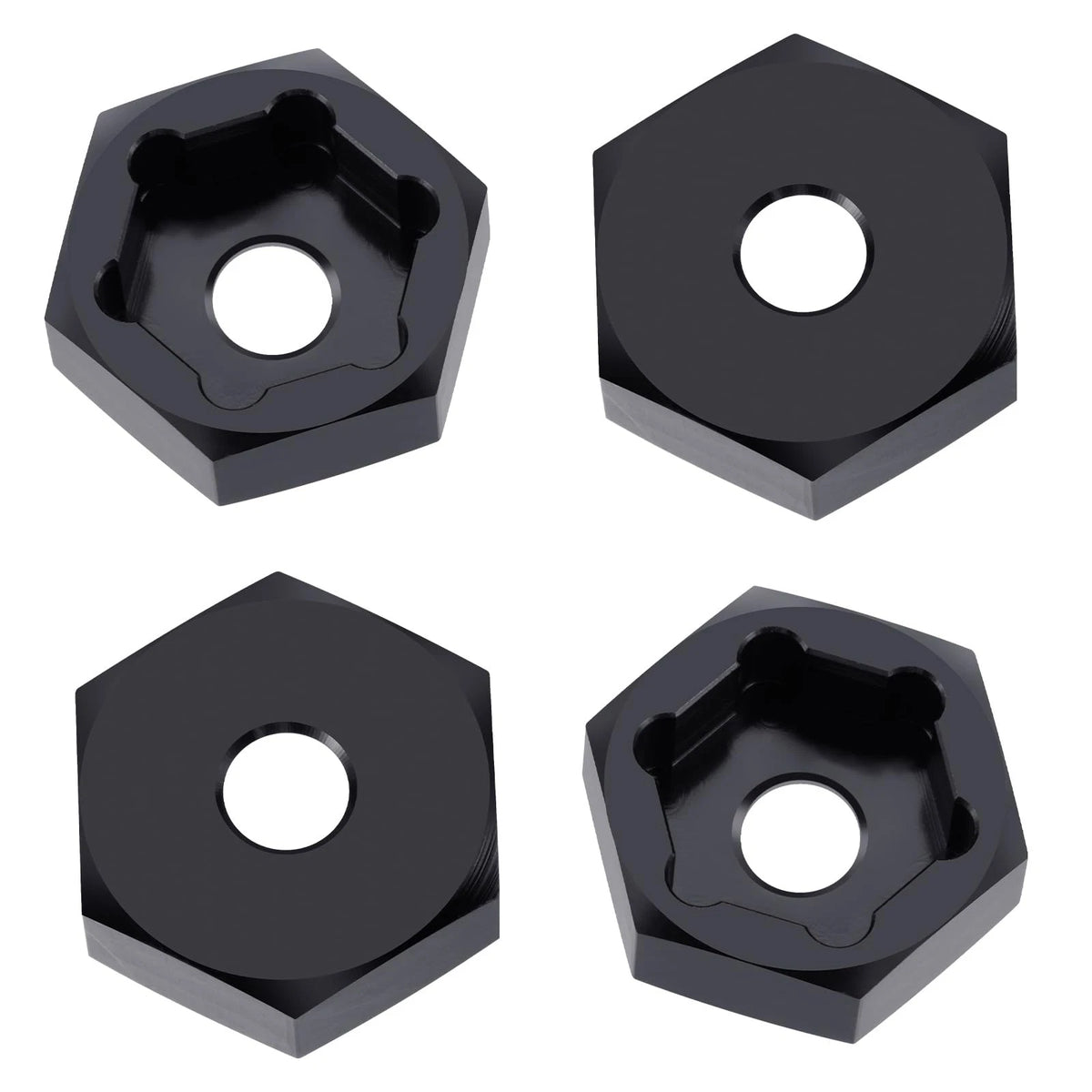 4Pack MORFUM 12mm to 17mm Metal Wheel Hex Adapter Drive Hub Adaptor...