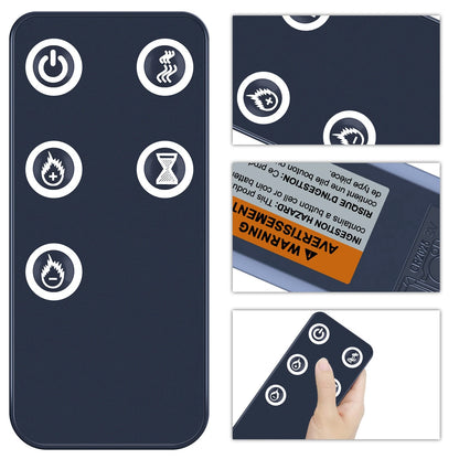 Remote Control For Northwest Electric Fireplace 80-2000A-42 80-2000A-54-NH