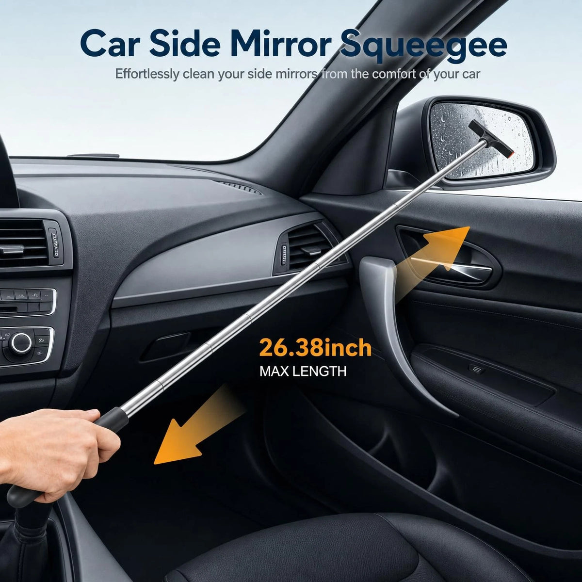 Yungeln 9 PCS Windshield Cleaning Kit,Car Kit Interior Cleaner...
