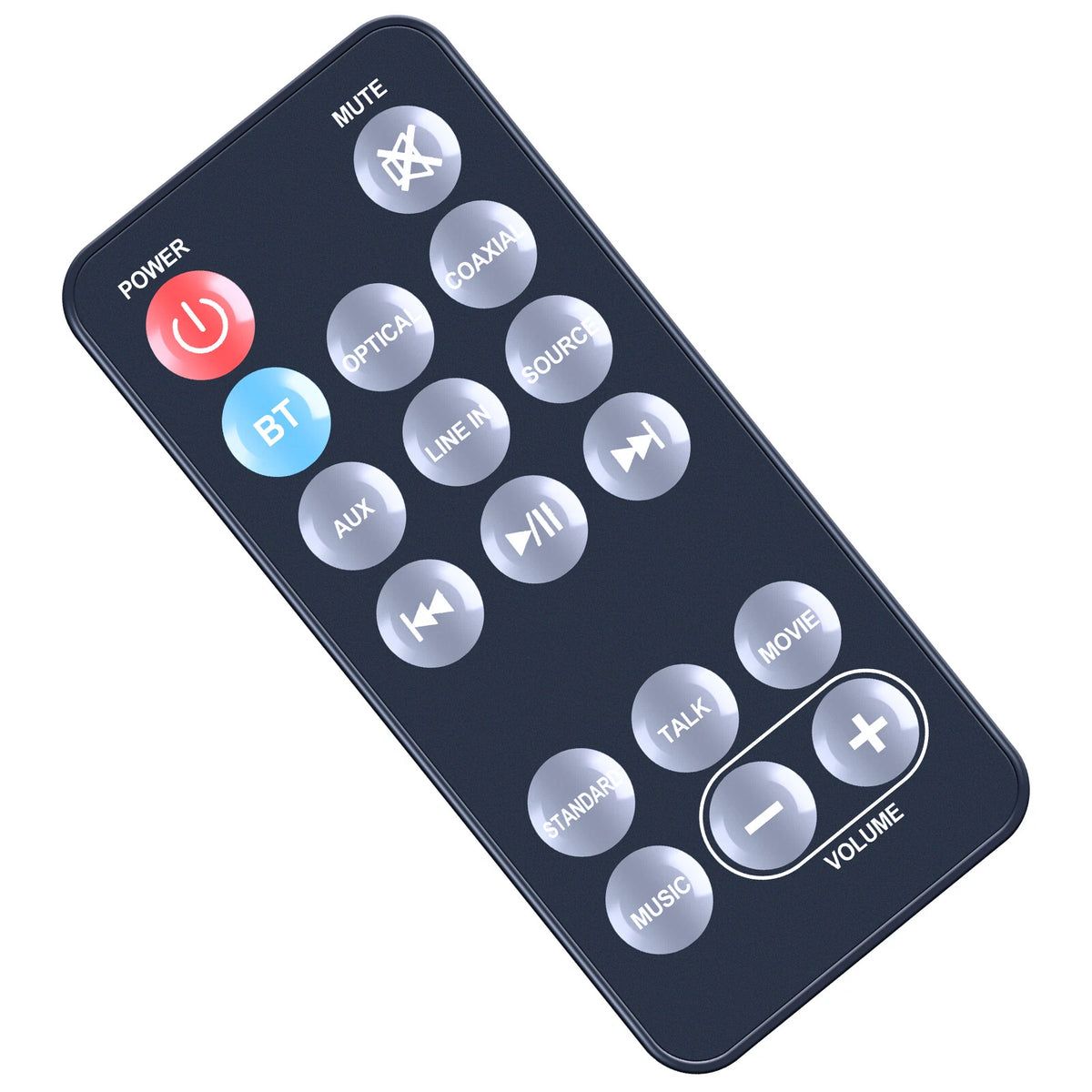 Remote Control For Ilive HD Bluetooth Soundbar Speaker System ITB259 REM-ITB259