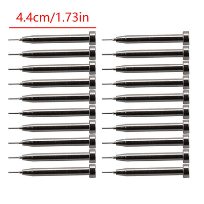 20Pcs 0.8mm Metal Tip Watch Band Strap Bracelet Link Pin Remover Repair Tool