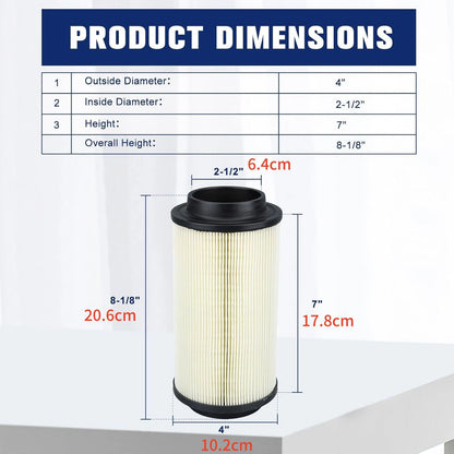 7082101 Plastic Air Filter Replacement Part For Polaris Magnum 325 2000-2001