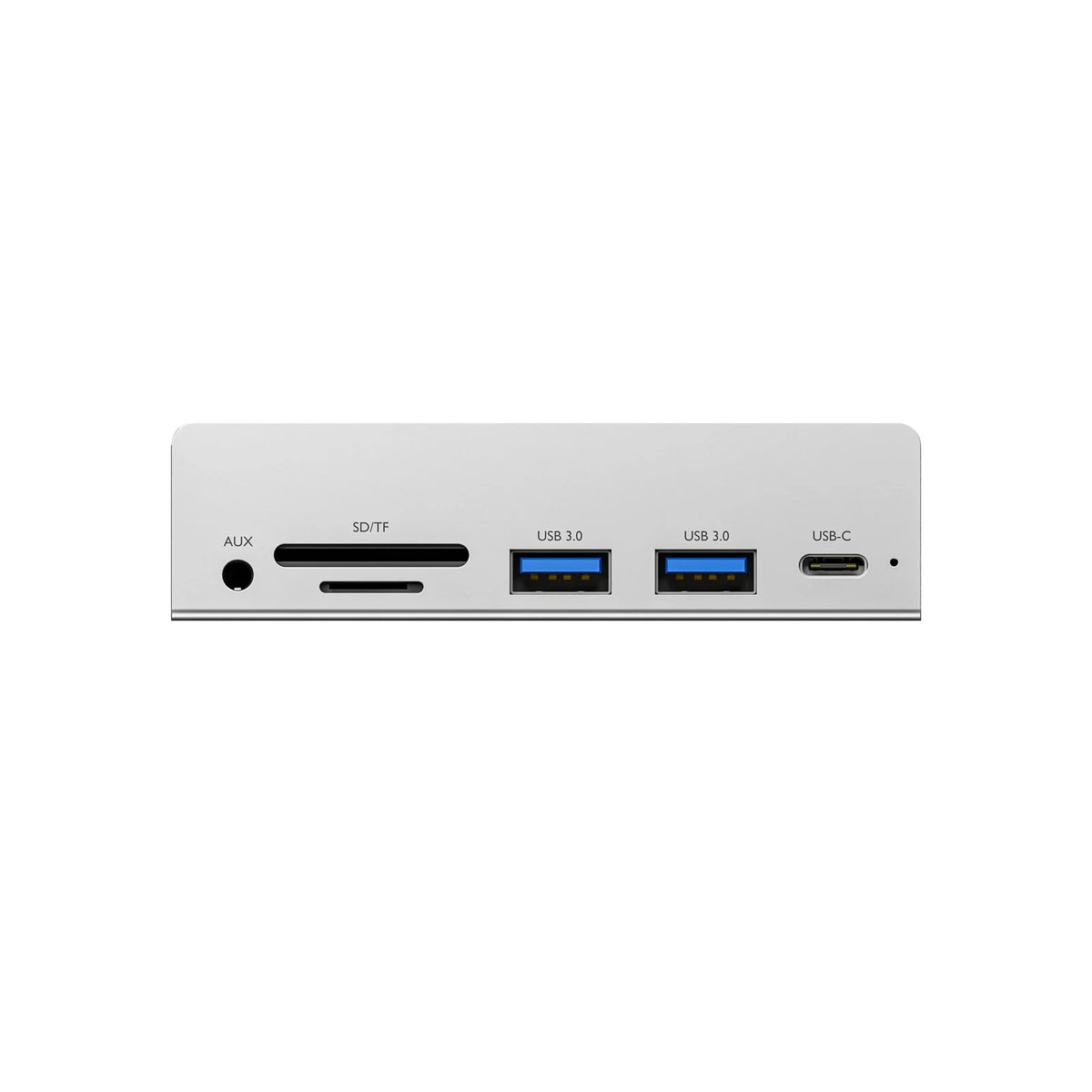 6 in 1 USB 3.0 Hub Clamp Adapter Aluminum USB Splitter for iMac/Laptop/PC