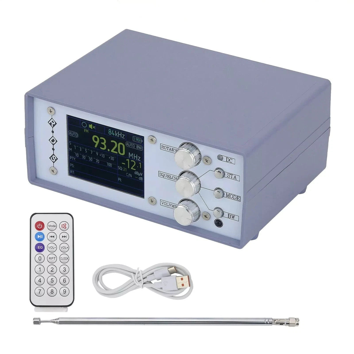 TEF6686 Home Radio DSP RDS AM FM LW MW SW Full Band Radio w/ Remote control