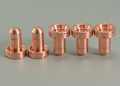 RIVERWELD Plasma Tips 9-8207 40A Drag OTD Fit Thermal Dynamics 40A, Golden