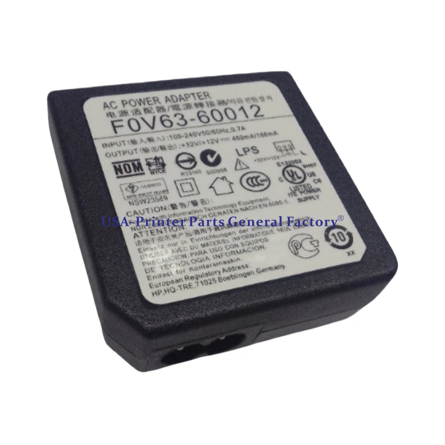 V63-60012 Power Adapter Fits For HP OfficeJet 4522 4516 4535 4650 4655 4678