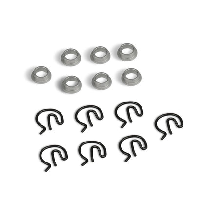 Manual Transmission Steel Shifter Bushing W/ Spring Clips 3327302 Pit Pack