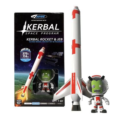 Estes 009726 Kerbal W/Jebediah Kerbonaut 6.5 x 13 x 4 inches, Multi