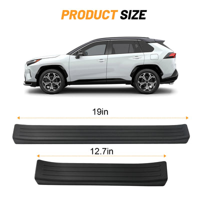 For 21-24 Toyota RAV4 Prime Door Sill Protector,Anti-Scratch Car Door Protection