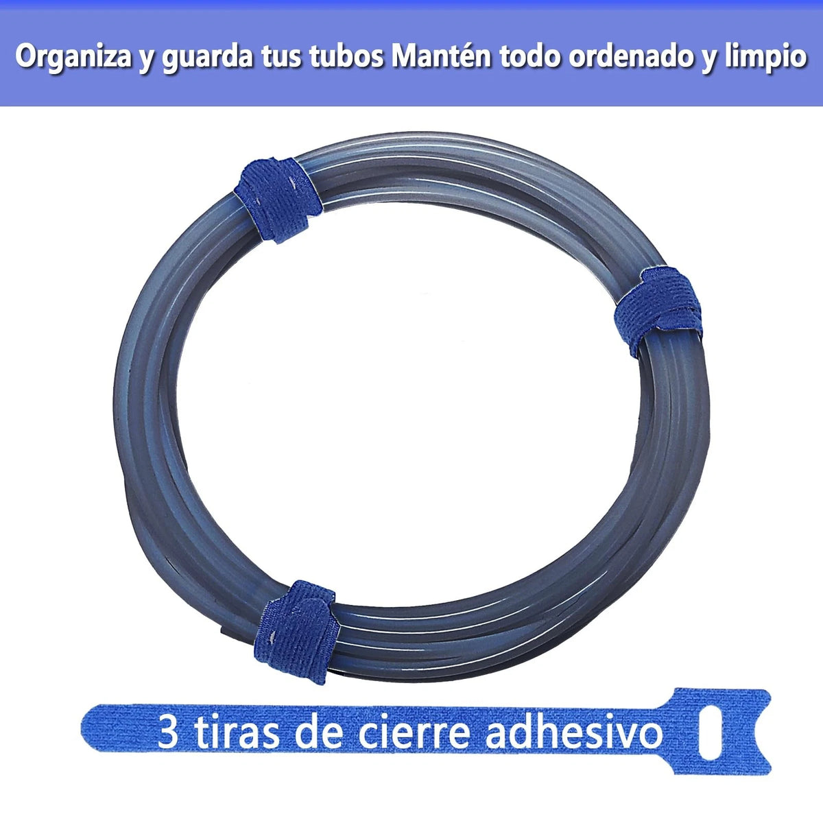 Star PTFE Tube Kit 2.5mm ID x 4mm OD, 5M for Bambu Lab AMS X1/P1P/A1 5M, Gray