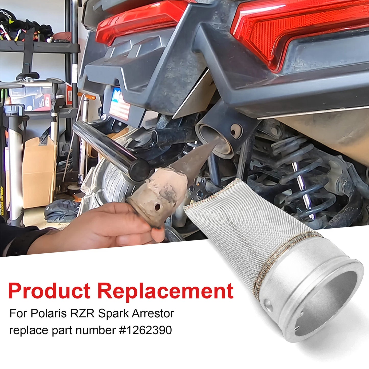 Exhaust Spark Arrestor For Polaris RZR Pro XP XP4 1000 1262390