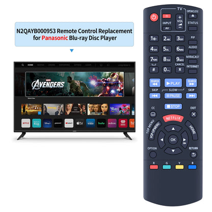 N2QAYB000953 Remote Control For Panasonic Disc Player DMP-BDT460