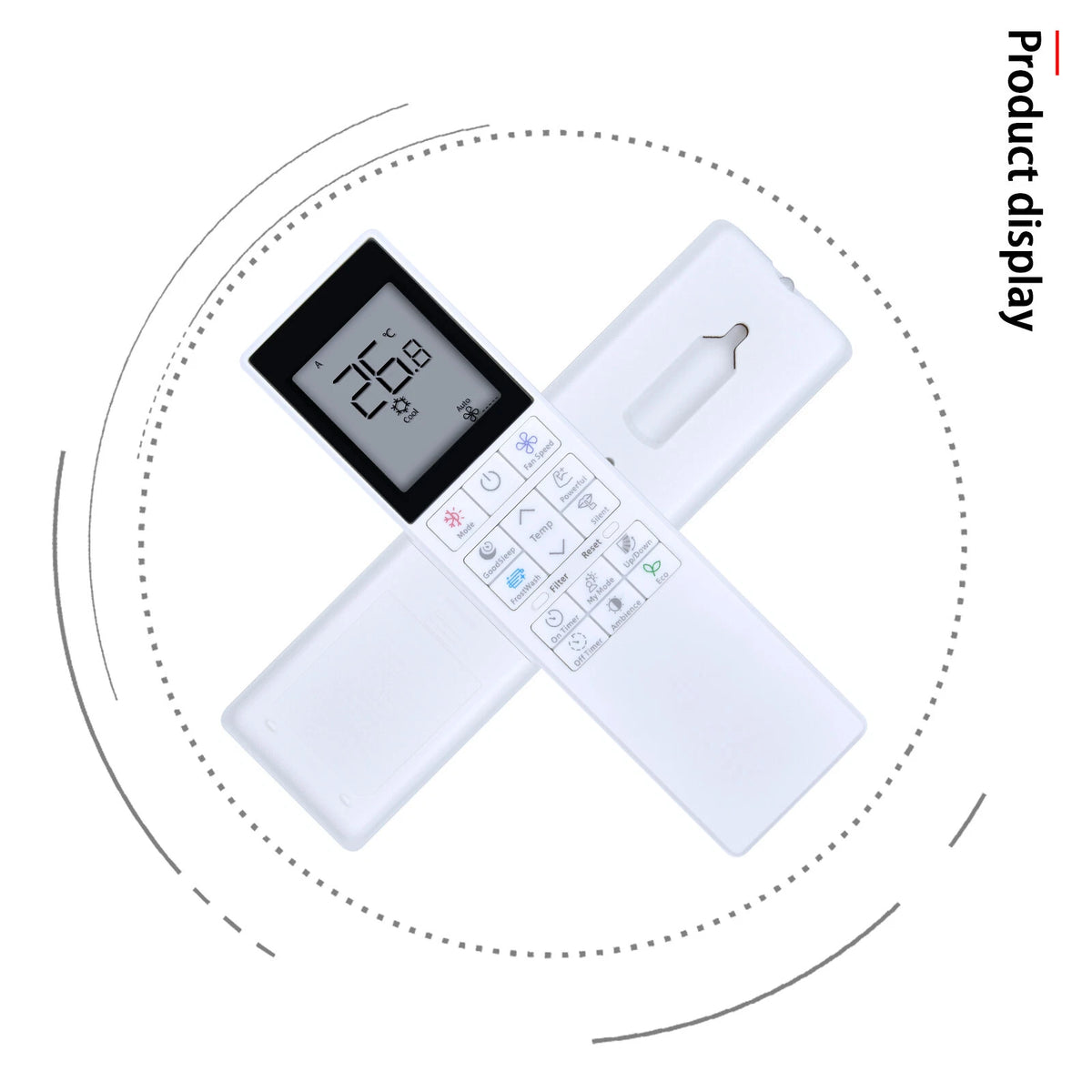 Remote Control For Hitachi Air Conditioning RC-AGU1ED0I RC-AGS1EA0E RAR-MOA6