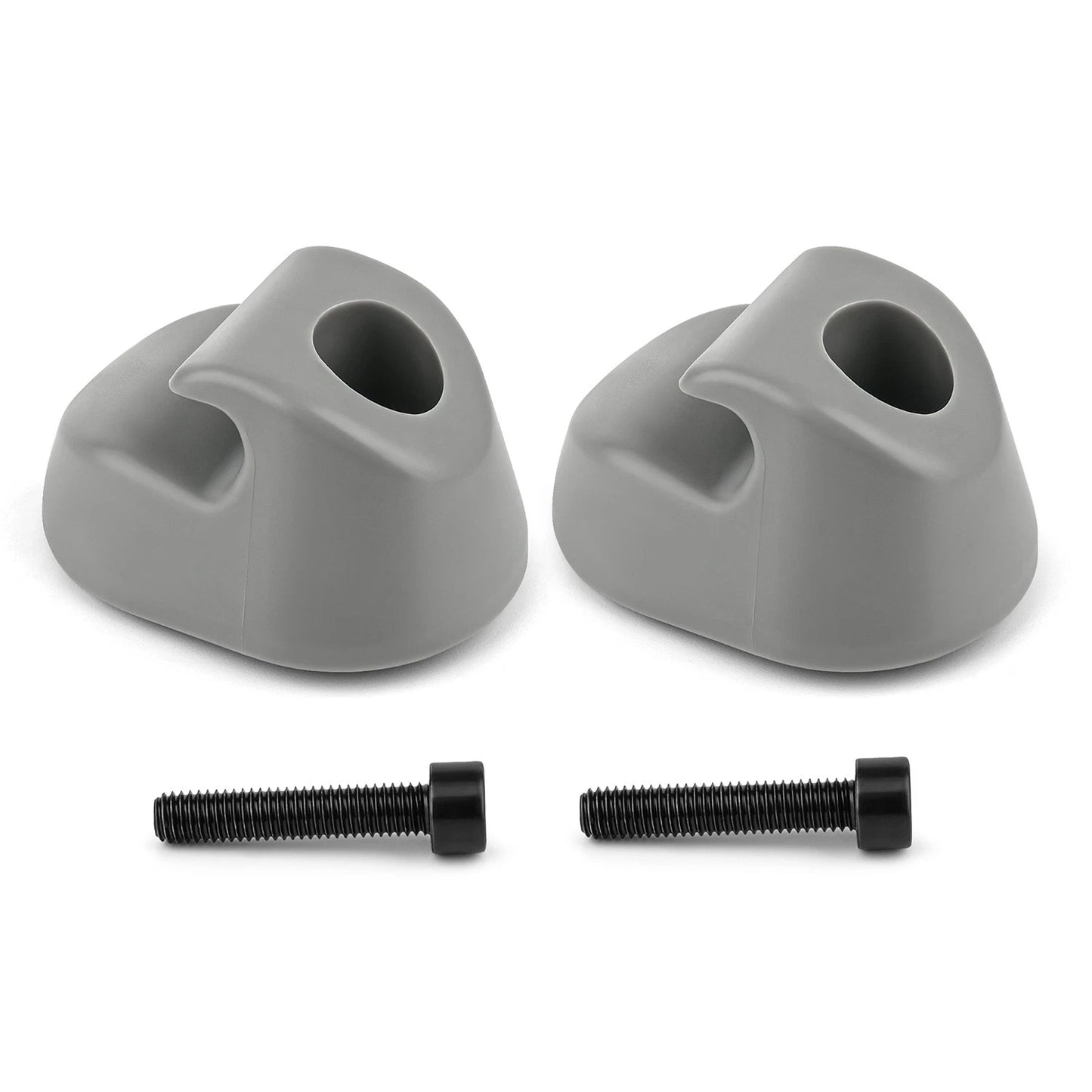 Gray Interior Sun Visor Clip 2-Pack, for Kenworth & Peterbilt Trucks S16-1023-66