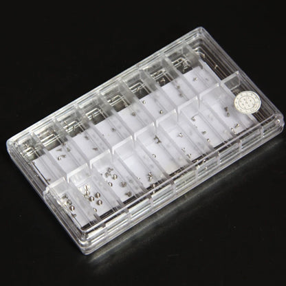 180Pcs Stainless Steel Mini Screw For Watch Back Case Watchmaker Repairing Tool