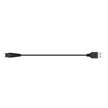 Replacement USB Cable for Shaver Charger DC 12-24V 1A Power Cord 124 cm Long