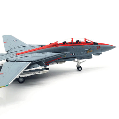 For US Navy VF-101 Grim Reapers Grumman F-14 Tomcat 1:100 Scale Fighter Model