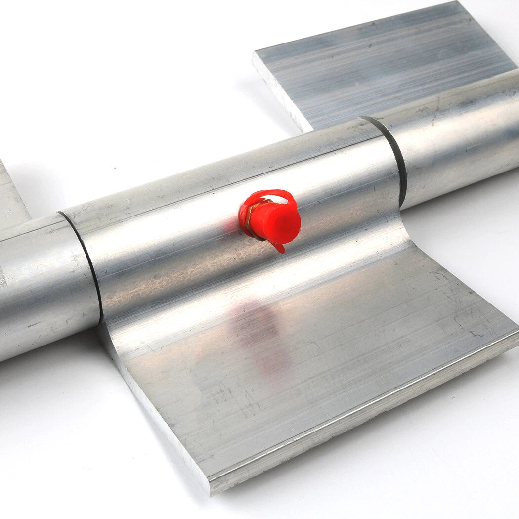 2 PCS Aluminum Greaseable Weld on Door Hinge Ramp Gate Trailer Truck