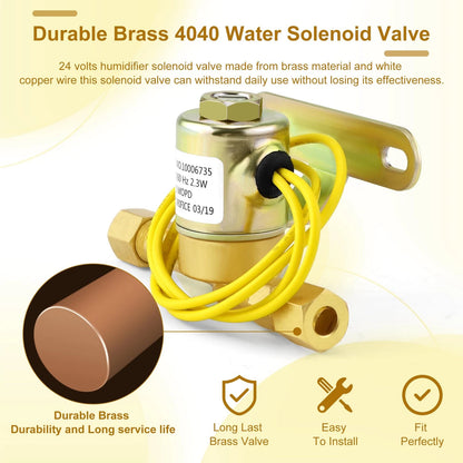4040 A2012-S118 600 550 Solenoid Valve fit for Aprilaire Whole House Yellow