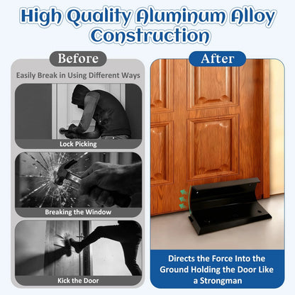 Door Barricade Security Lock Brace Aluminium Alloy Home normal, popular