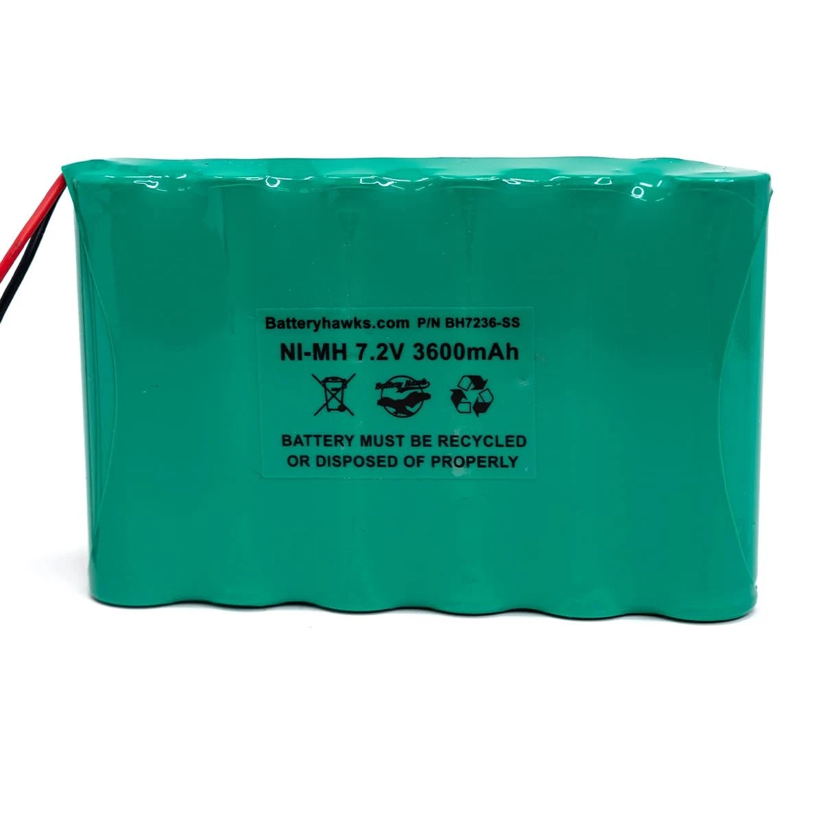 6PH-H-4/3A3600-S-D22 7.2v 3600mAh Ni-MH DSC IMPASSA 9057 Battery Wireless...