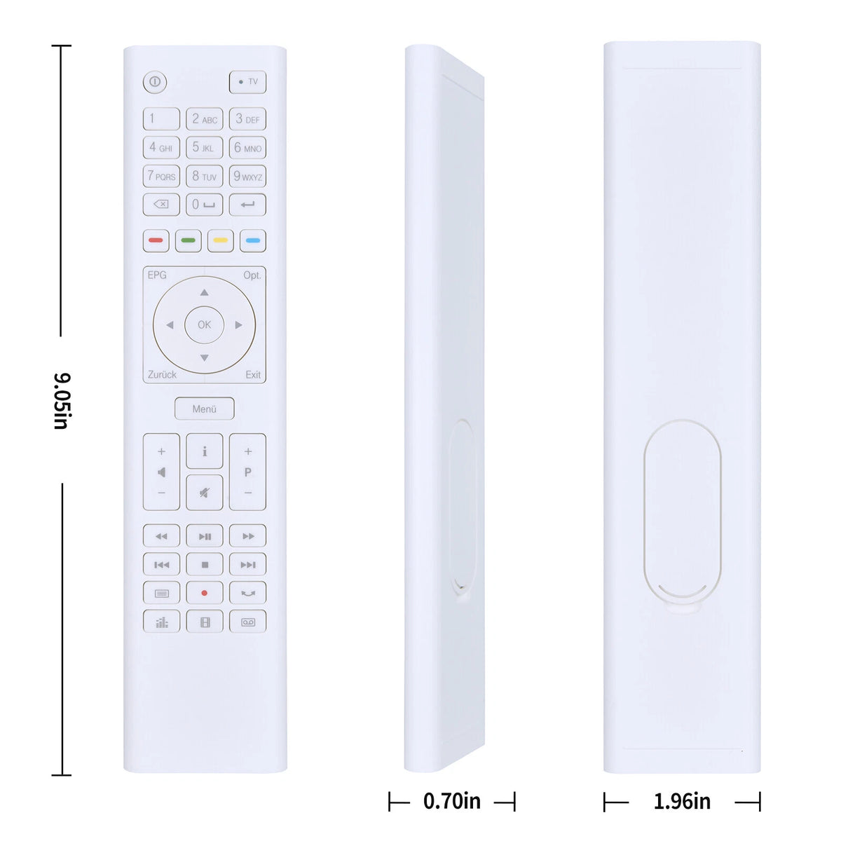 For T-Home Remote Control Telekom Media Receiver MR 500 / 303 / 102 Model White