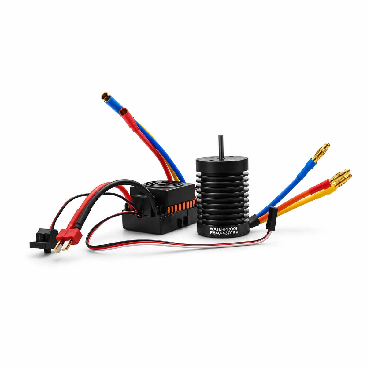 1 Set Waterproof F540 4370KV Motor With 60A ESC Kit Accessories For 1/10 RC Car