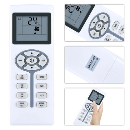 Remote Control For Soleus ZCF/TL-09 ZHF/TL-09 AC Air Conditioner