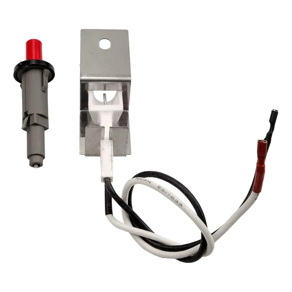 1Set Durable Push Button Gas Grill Igniter Kit Fits for Weber 386001Baby Q100