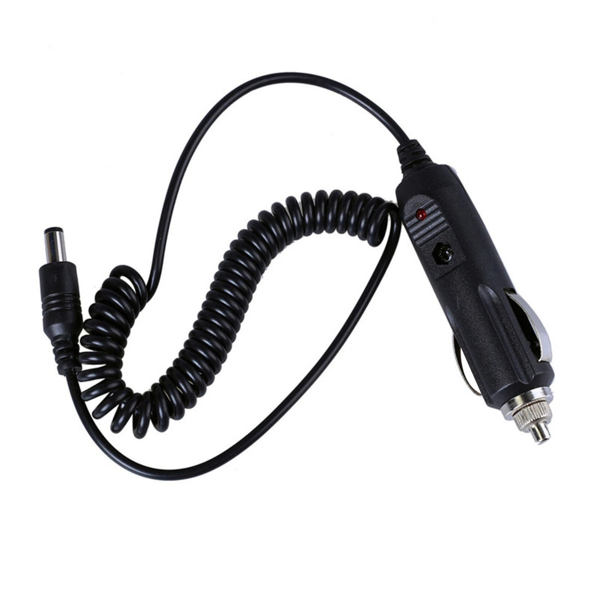Car Lighter Slot Charger Cable Line For BaoFeng UV-5R UV-9R PLUS 5.5mm Plug