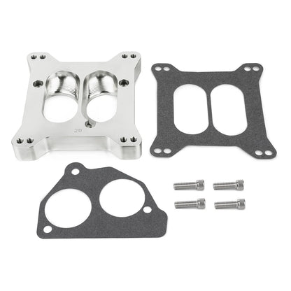 2" Dual Plane Carburetor Adapter for TBI Intake Manifold Fits Holley & Edelbrock