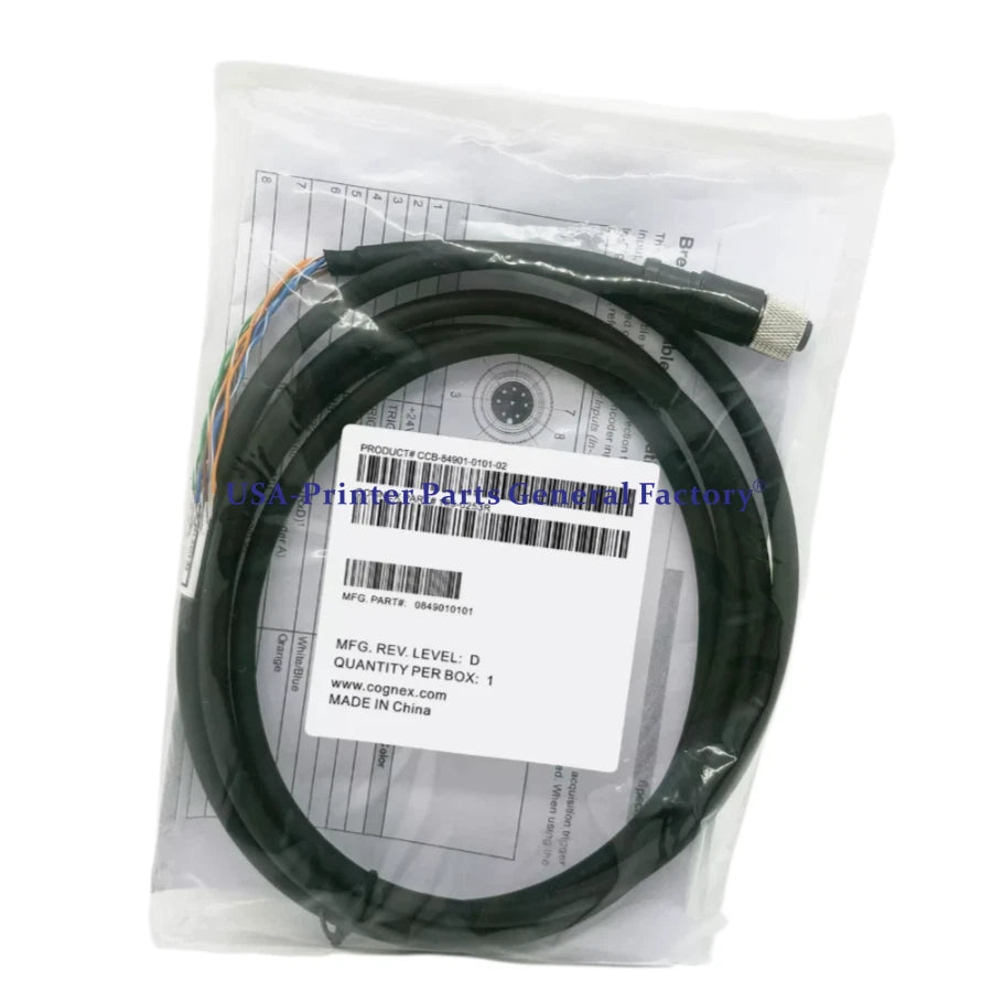 Compatible Cognex Communication Cable CCB-84901-0101-02 2M Fast delivery