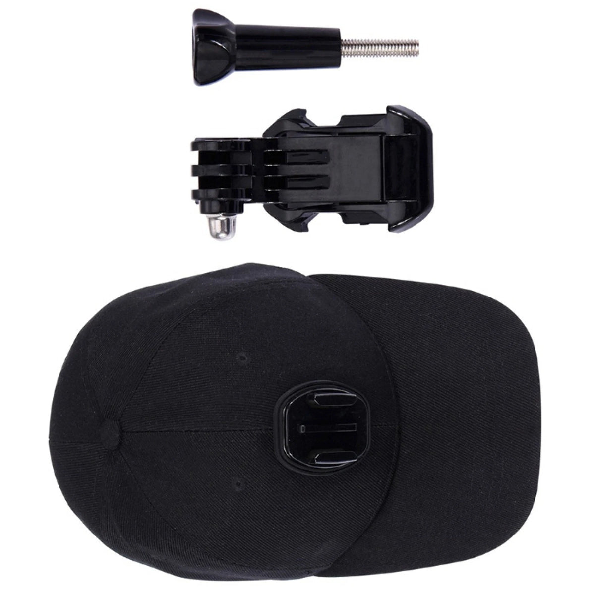 Cotton Baseball Hat With Stand Holder Screw Mount For Gopro 8 7 6 5 4 3 DJI Osmo