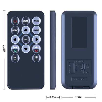 Replacement Remote Control For BOSS BV9370B Car Audio Stereo System