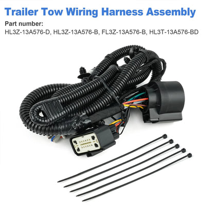 Rear Bumper Tow Harness For Ford F-150 2015-2020 HL3Z-13A576-D
