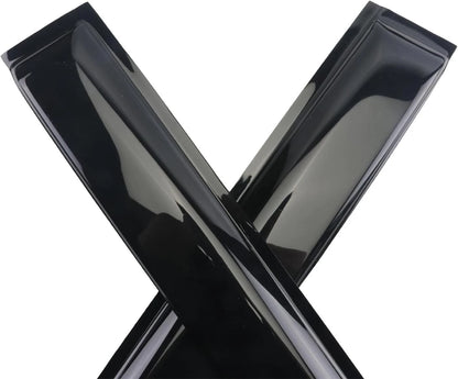 Outside Mount Window Visor Deflectors Rain Outlander Sport / ASX 2011-2023