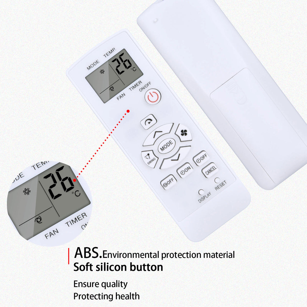CRMC-B004JBEZ AC Remote Control For Sharp Air Conditioner