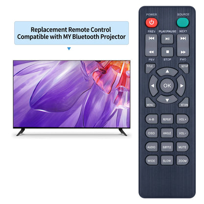 Remote Control For TMY Y1 Bluetooth Projector with DVD Player