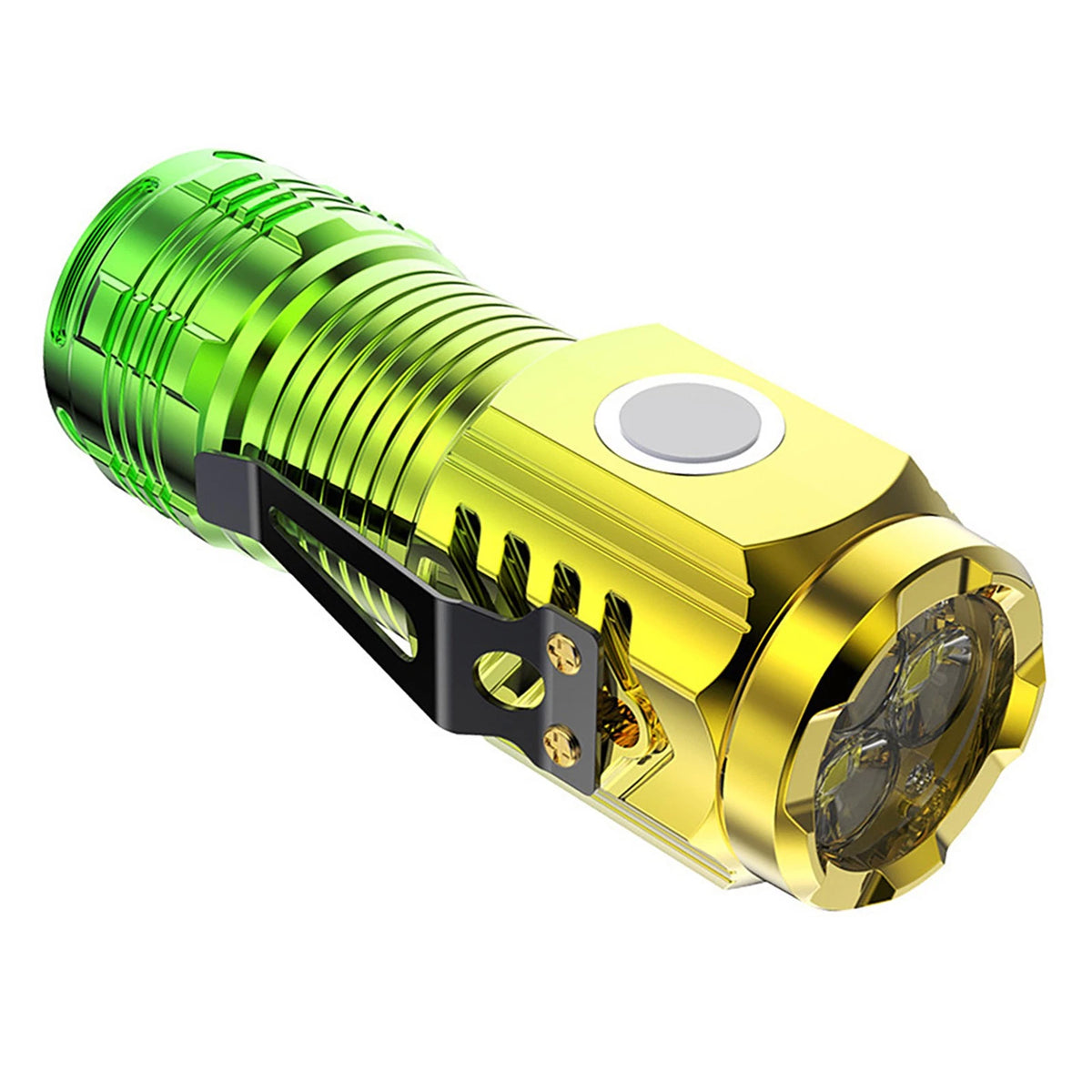 Mini Bright Flashlight 3* 3030LED Lamp Beads Super Bright Flashlight Home