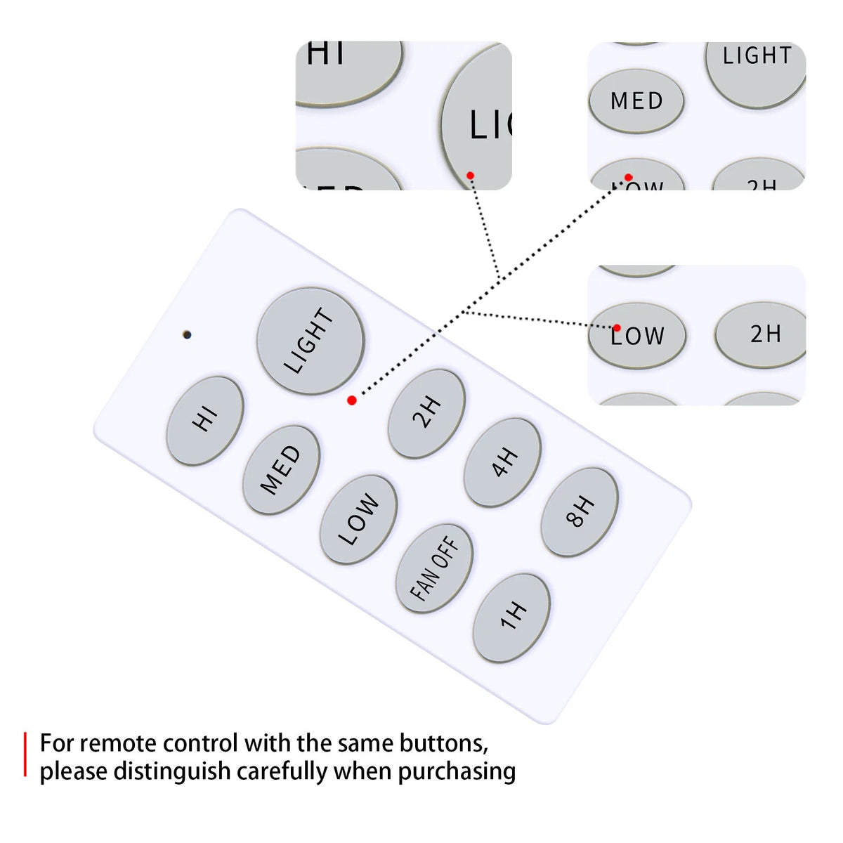 Universal Smart Wi-Fi Ceiling Fan Remote Control Kit